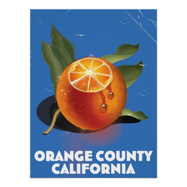 Orange County California Poster (Front)