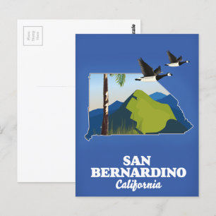 Orange County California Travel poster Postcard