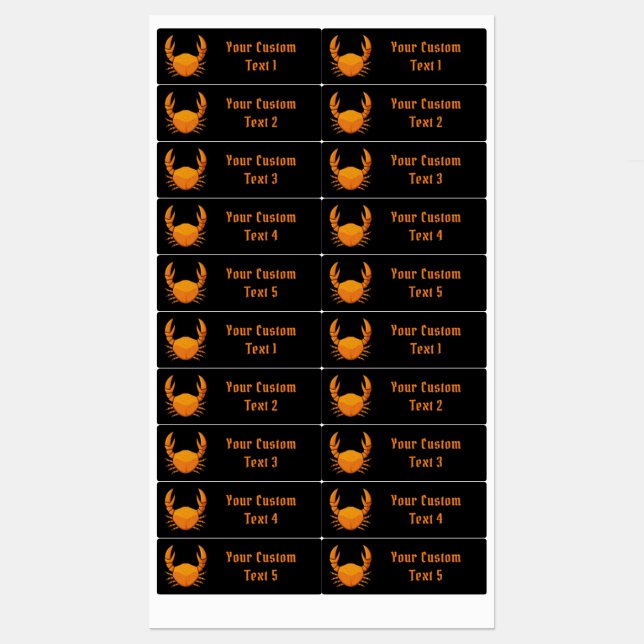 Orange Crab (Sheet)