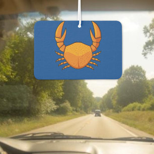 Orange Crab Air Freshener
