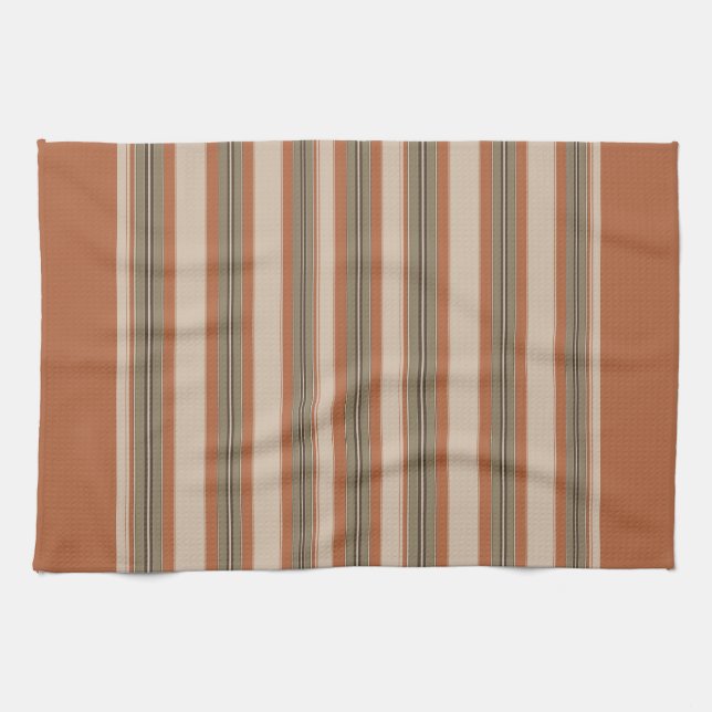 Orange Creamsicle Smoothie Kitchen Towel (Horizontal)