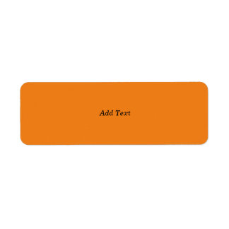 Orange Create Your Own Add Text Custom