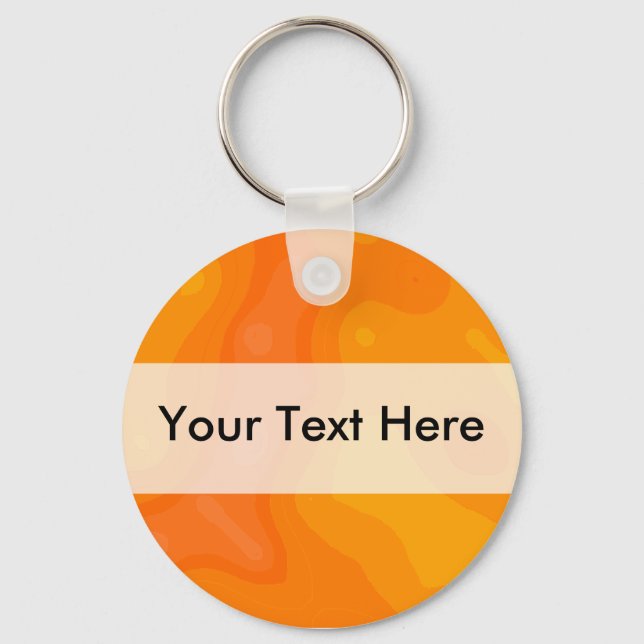 Orange Creme Keychain (Front)