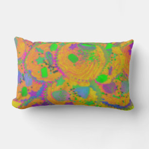Orange Cupcakes throw pillow