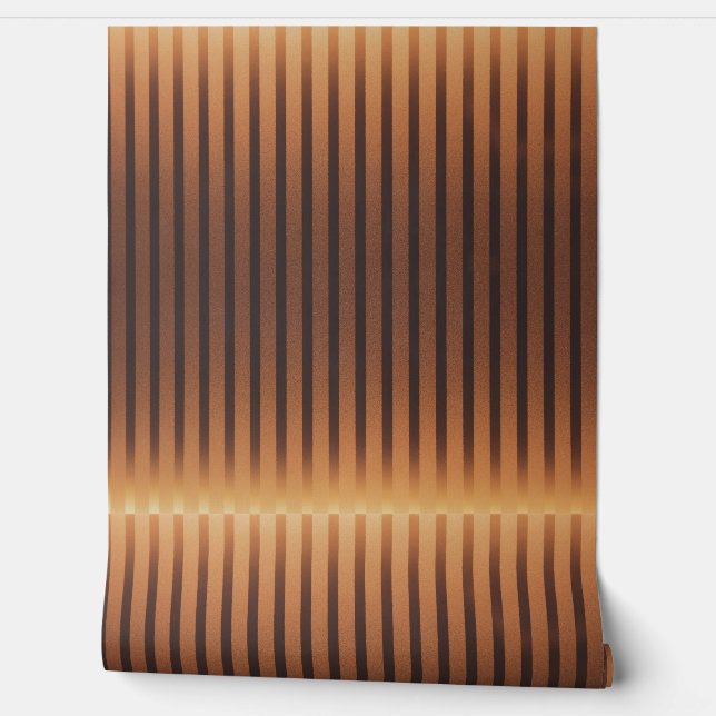 Orange Custom 2' * 12' Textured Vinyl  Wallpaper (Unrolling)