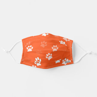 ORANGE CUTE DOG PAW FACE MASK CAT PAW FACE MASK