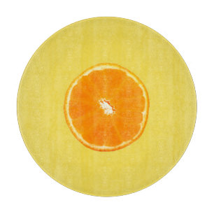 Orange Cutting Board