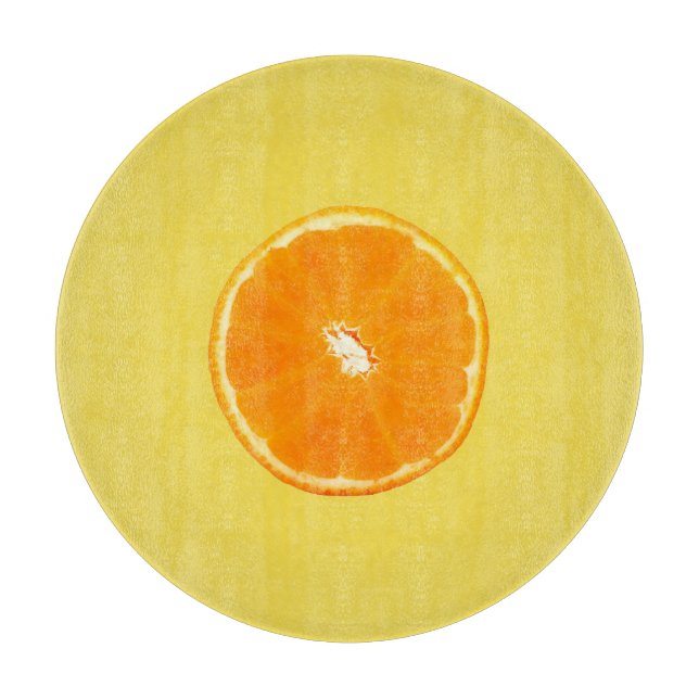 Orange Cutting Board (Front)