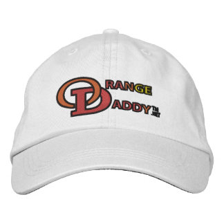Orange Daddy Embroidered Hat