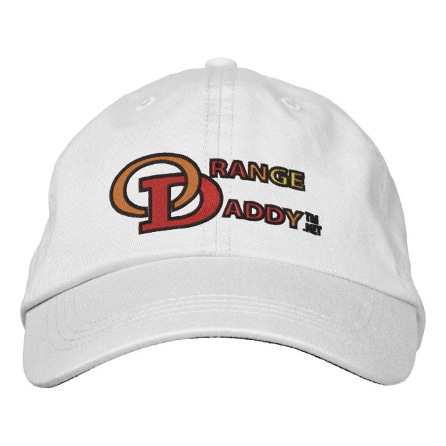 Orange Daddy Embroidered Hat (Front)