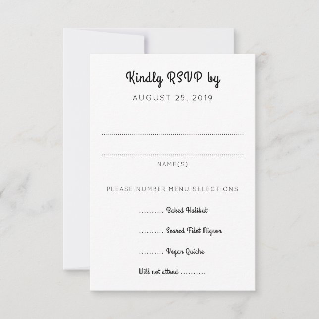 Orange Daisy Art RSVP Avec Enceinte D'Entrée (Devant)