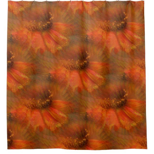 Orange Daisy Flower Nature Art Pattern  (Front)