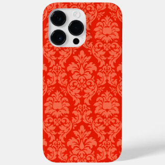 Orange Damask Case-Mate iPhone 14 Pro Max Case