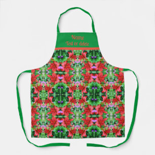 Orange Daylilies Abstract Flower Art Personalized Apron