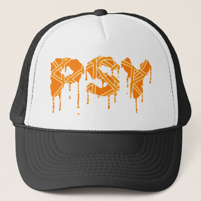 Orange de casquette de Psy (Devant)