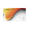 orange design business card