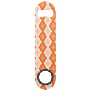 Orange diamond pattern bar key