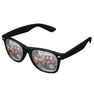 Orange Diesel Tractor Steyr KL II Retro Sunglasses