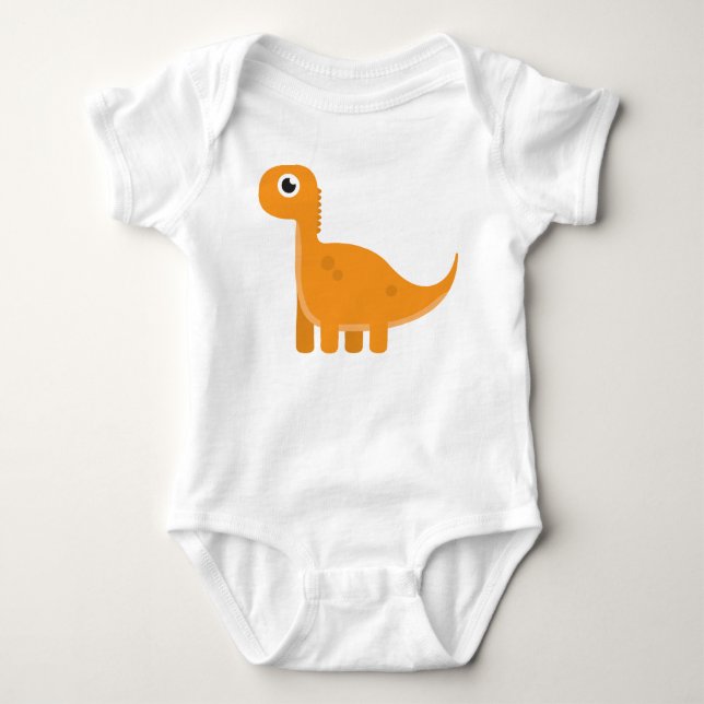 Orange Dino Creeper (Front)