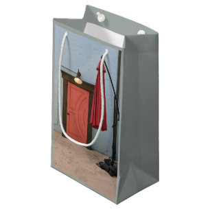 Orange Door Red Umbrella  Gift Bag