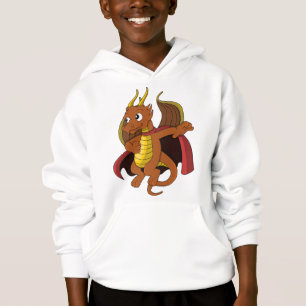 Orange dragon cartoon Hoodie