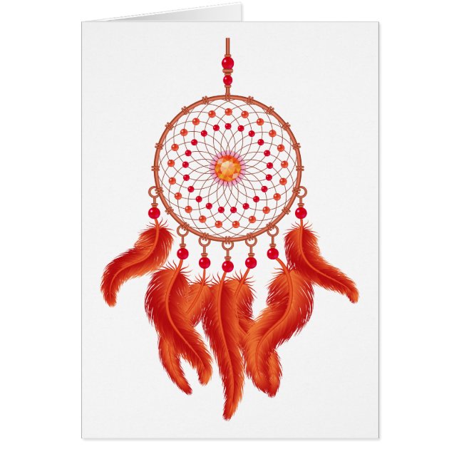 Orange Dream Catcher (Devant)
