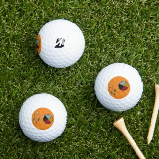 Orange Dream Medicine 12pk Bridgestone Golf Balls
