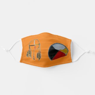 Orange Dream Medicine Adult Cloth Face Mask