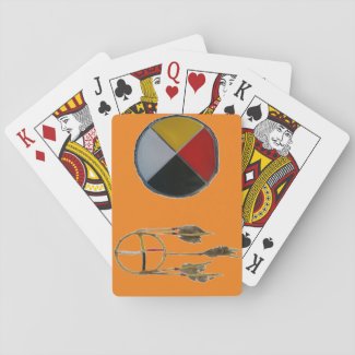 Orange Dream Medicine Classic Playing Cards