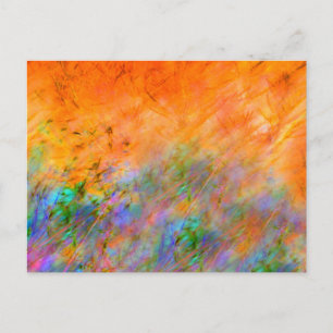 Orange Dreamscape Postcard