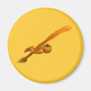 Orange Eagle Magnet