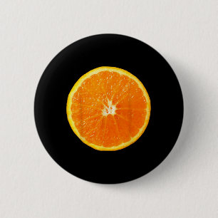 Orange Easy Funny Matching Halloween Costume for 2 Inch Round Button