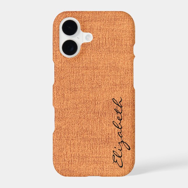 Orange Elegant Canvas Look (Back)