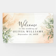 Orange Elegant romantic eucalyptus leaves rustic