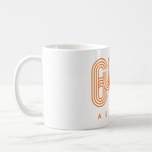 Orange et blanc 6453 ALUMNI Mug