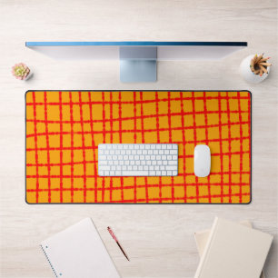 Orange et rouge Motif élégant fonctionnel