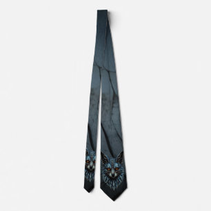 Orange eyes, cool fur: The dazzling fox. Tie