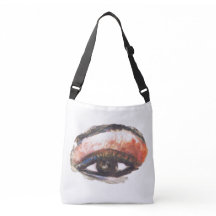 Orange Eyeshadow Cross Body Bag