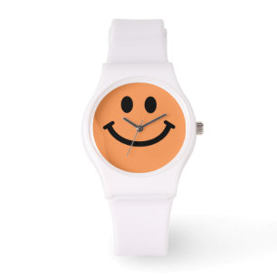 Orange Face Watch