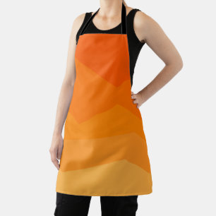 Orange Fade  Apron