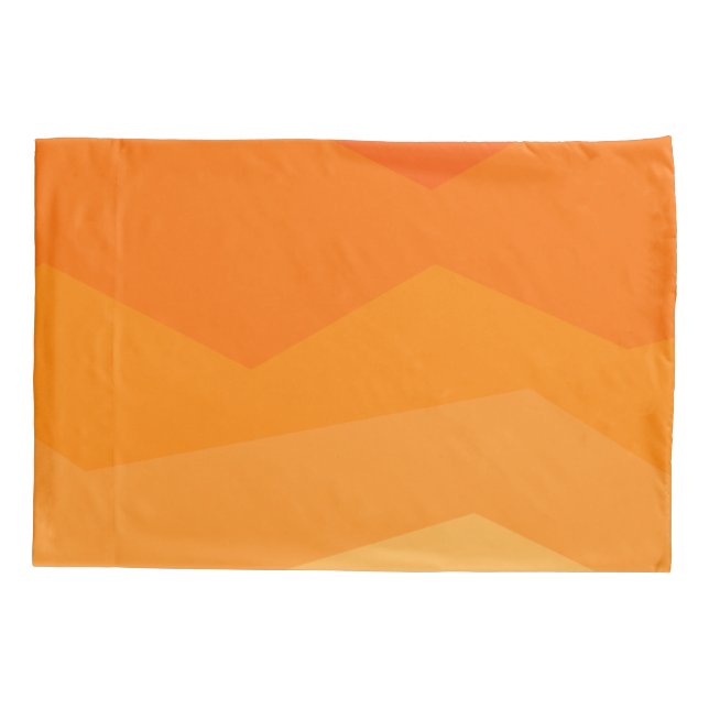 Orange Fade  Pillowcase (Back)
