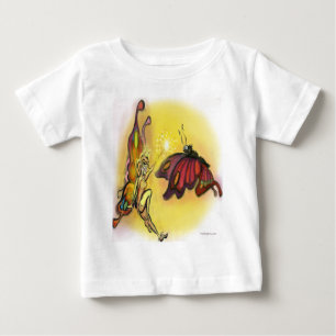 Orange Faerie Baby T-Shirt