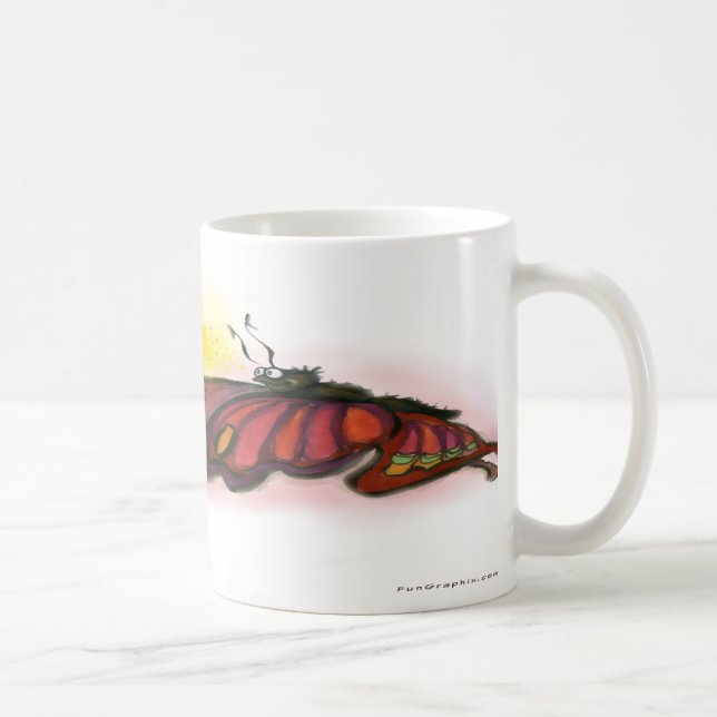 Orange Faerie Coffee Mug (Right)