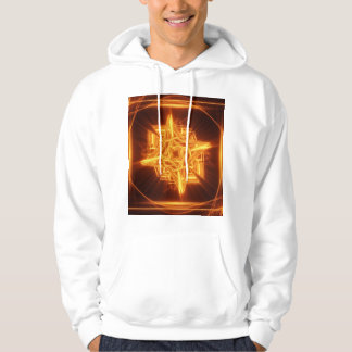 Orange Fire Symbol Sweatshirt