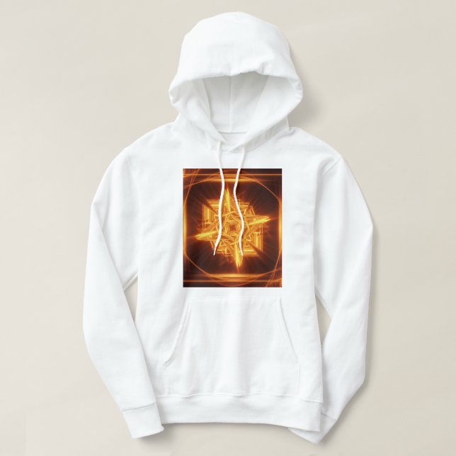 Orange Fire Symbol Sweatshirt (Design Front)