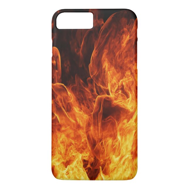 Orange flame Case-Mate iPhone case (Back)