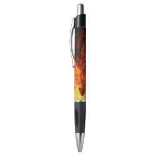 Orange flame pen