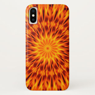Orange Flames Kaleidoscope Case-Mate iPhone Case