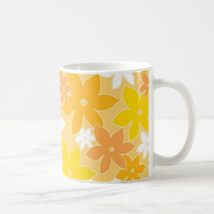 Orange florals - Mug