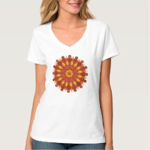 Orange Flower Mandala